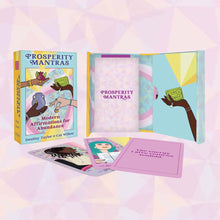 Load image into Gallery viewer, Prosperity Mantras Affirmation and Journal Card Deck