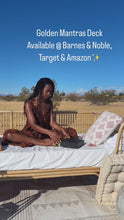 Load and play video in Gallery viewer, Golden Mantras Affirmation & Journal Deck