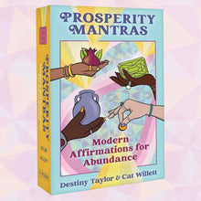 Load image into Gallery viewer, Prosperity Mantras Affirmation and Journal Card Deck
